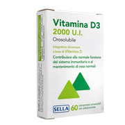 Vitamine D3 2000 UI, comprimés orodispersibles, 60 comprimés