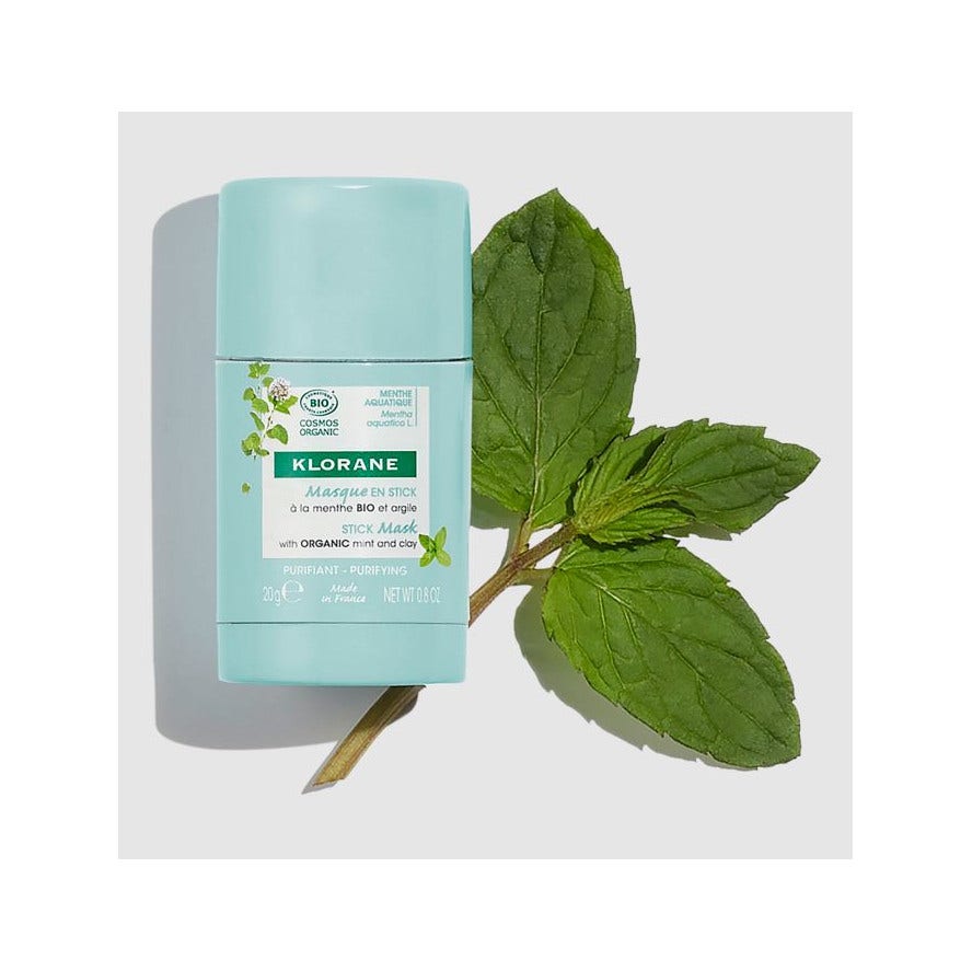 Klorane Maschera Stick Purificante Menta Acquatica Bio 25g