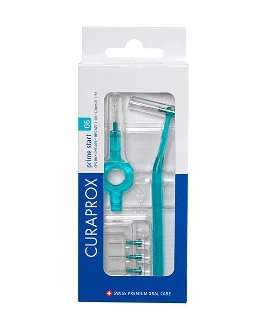 Curaprox CPS 06 Prime Start 5 Scovolini+ 1 Maniglia UHS 409 + 1 Maniglia UHS 470