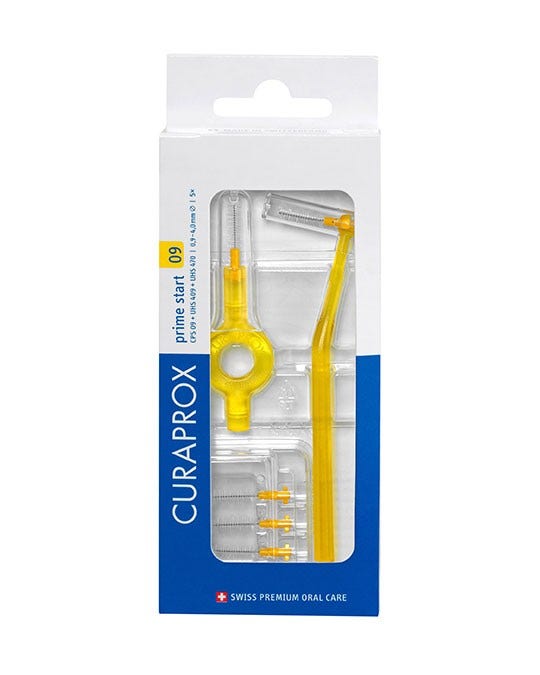 Curaprox CPS 09 Prime Start 5 Scovolini+ 1 Maniglia UHS 409 + 1 Maniglia UHS 470