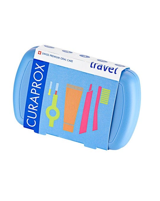 Curaprox Kit de voyage bleu