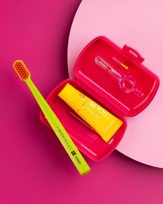 Curaprox Travel Set Rosso