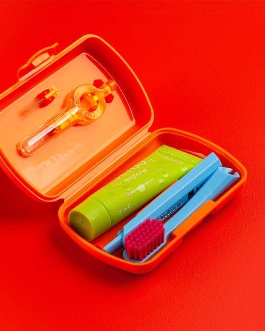 Curaprox Kit de voyage Orange