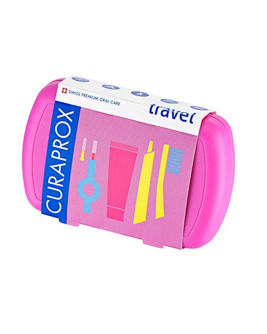 Curaprox Travel Set Pink