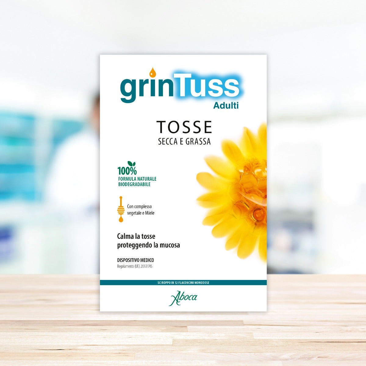 Aboca Grintuss Adultes Sirop en flacons 12 flacons