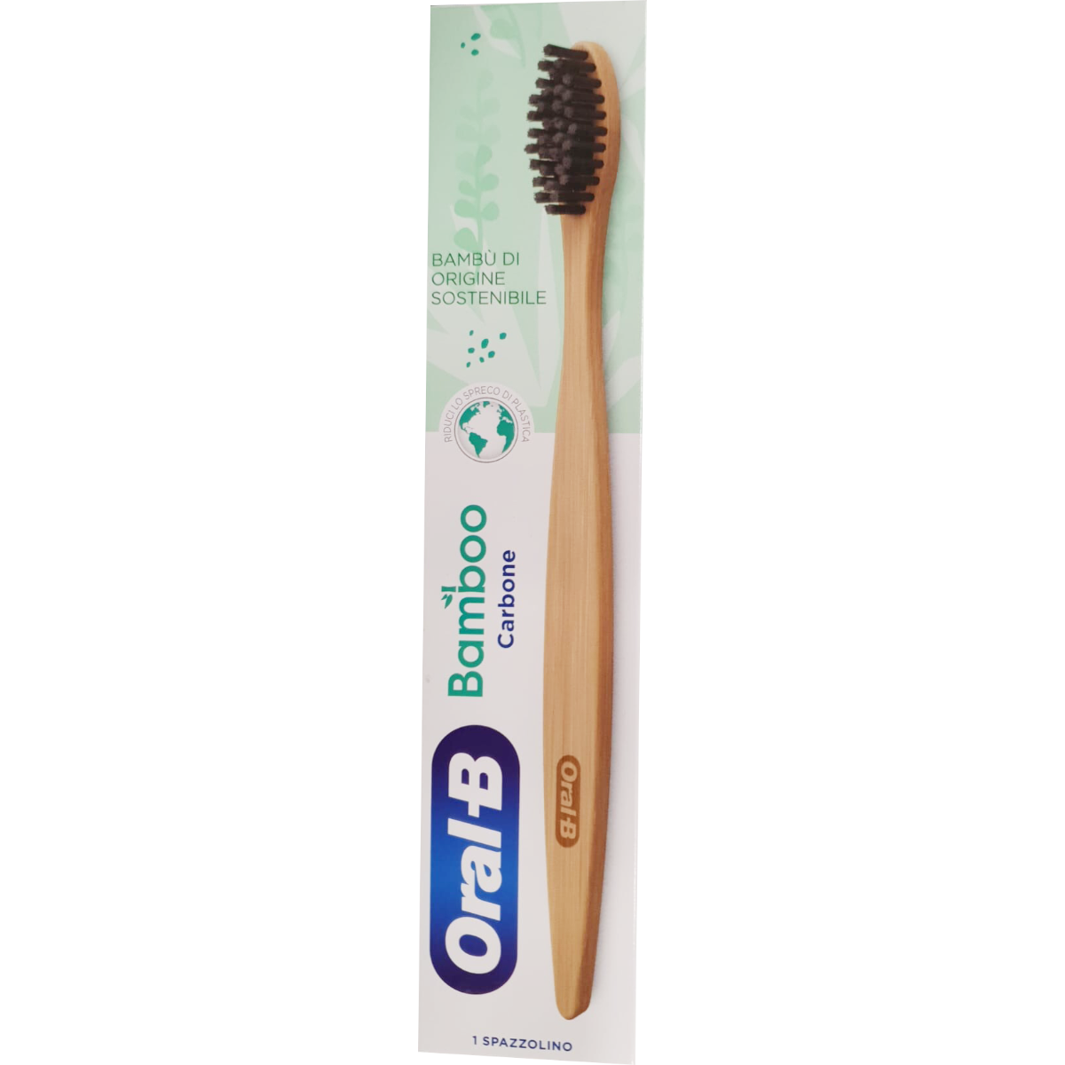Oralb Bamboo Carbone Spazzolino Manuale