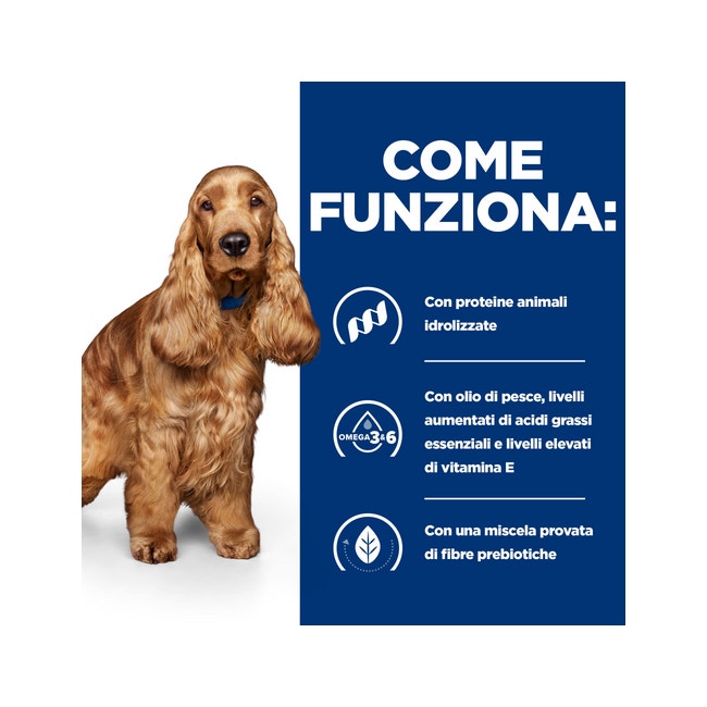 Hill's Prescription Diet Z/D Food Sensitivities Crocchette Original Cani Sacco 10kg