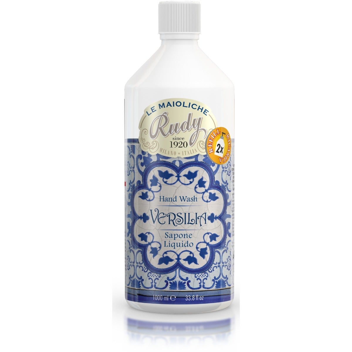 Le Maioliche Recharge de savon liquide Versilia 1000 ml