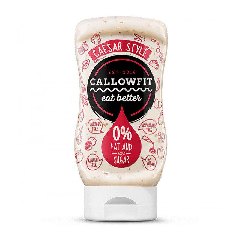 Callowfit Sauce sans sucre style César 300 ml