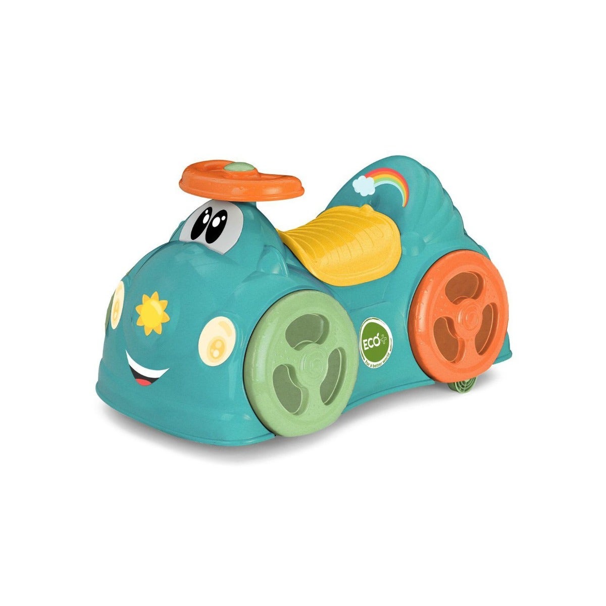 Chicco Jeu All Around Eco+ Voiture à chevaucher pour enfants de 1 à 3 ans