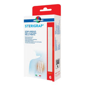 Master-Aid Sterigrap Bandes adhésives pour la suture des plaies 6 pièces