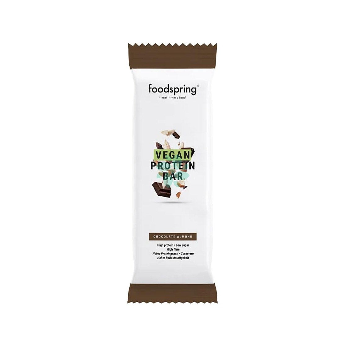 Foodspring Barretta Proteica Vegana Gusto Cioccolato E Mandorla 60g