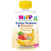 Hipp Purée de fruits Pomme Banane Biscuit 90 ml 6 mois+