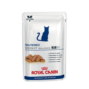 Royal Canin Veterinary Diet Neutered Weight Balance Nourriture humide pour chats 12 x 85 g