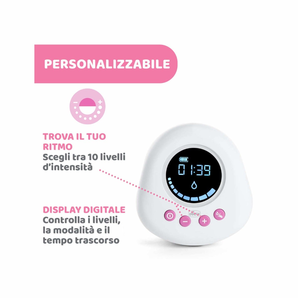 Chicco Tire-lait électrique simple