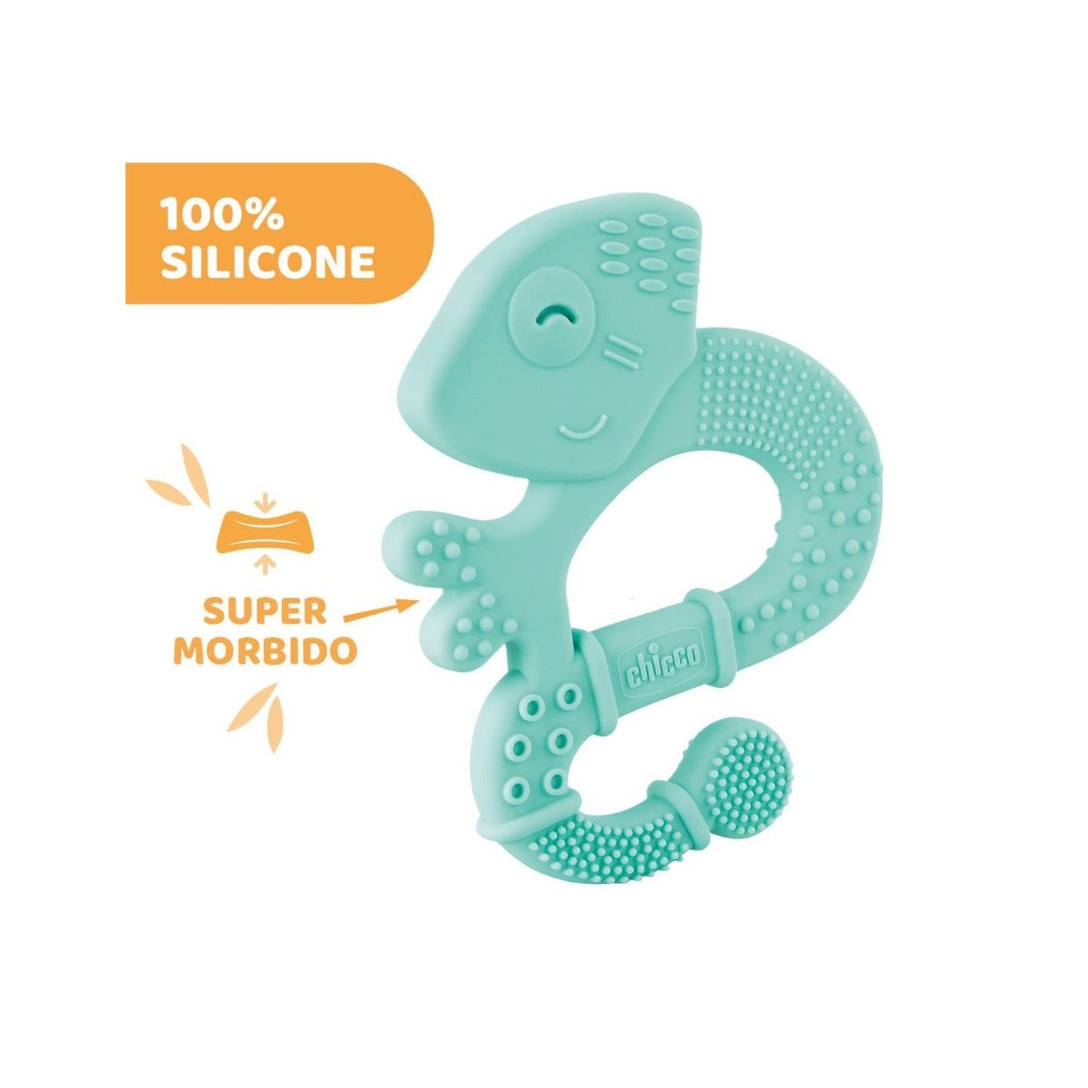 Chicco Anneau de dentition Soft Iguane Femelle Poils souples