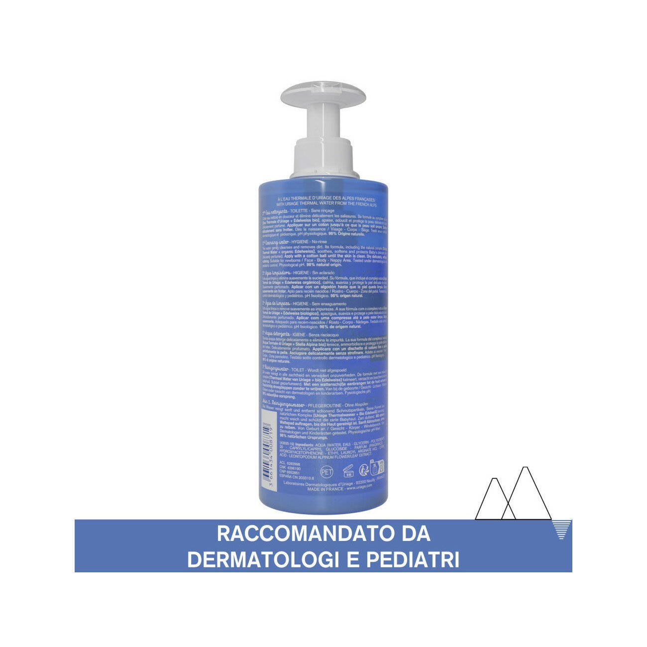 Uriage Bebe Acqua Detergente 500ml