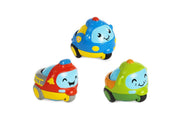 Chicco Turbo Ball City Patrol Jeu de 3 mini-véhicules pour enfants de 1 à 4 ans