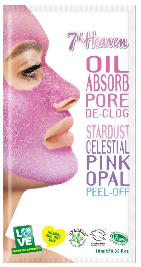 7th Heaven Masque visage peel-off matifiant Pink Opal