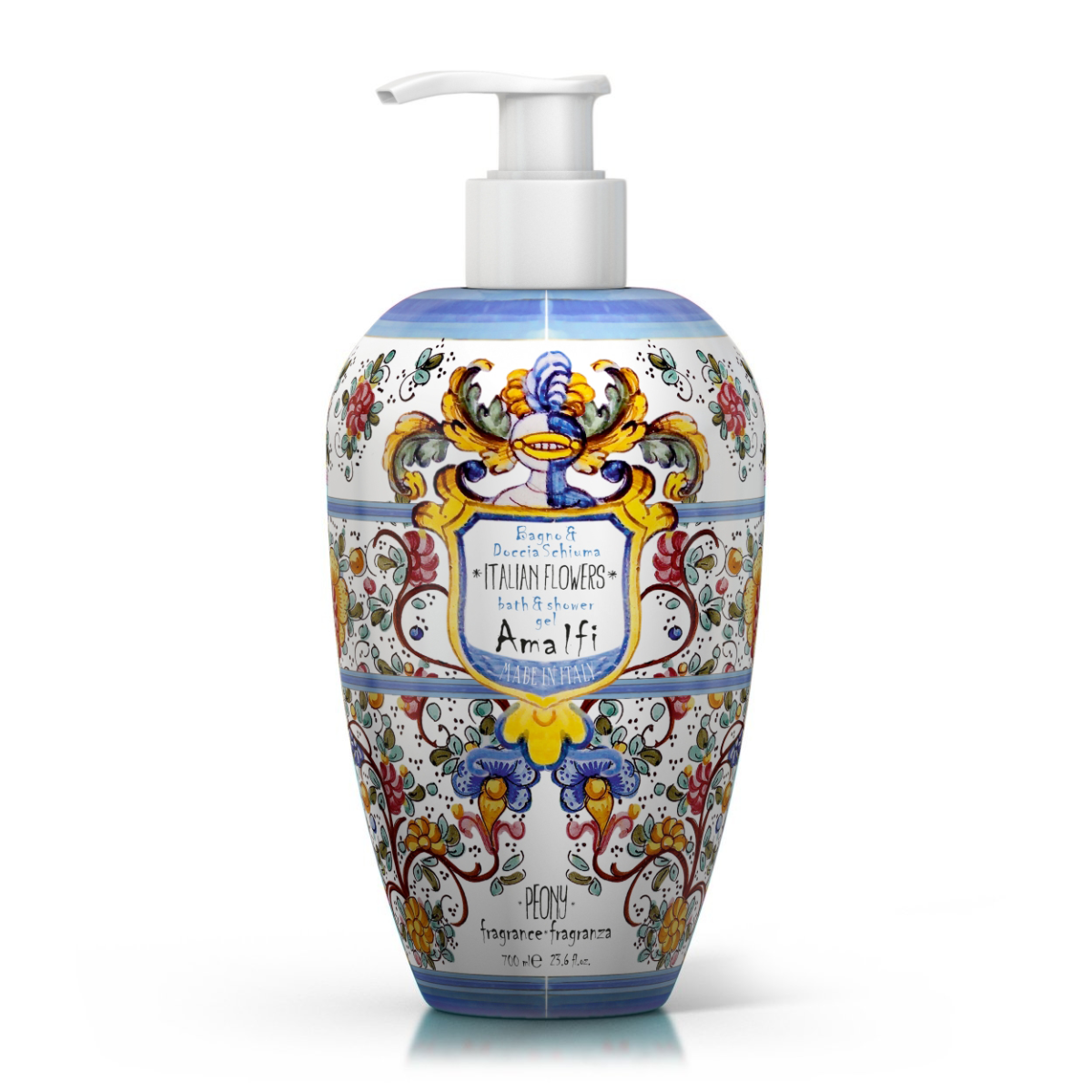 Le Maioliche Amalfi Pivoine Gel Douche et Bain 700 ml