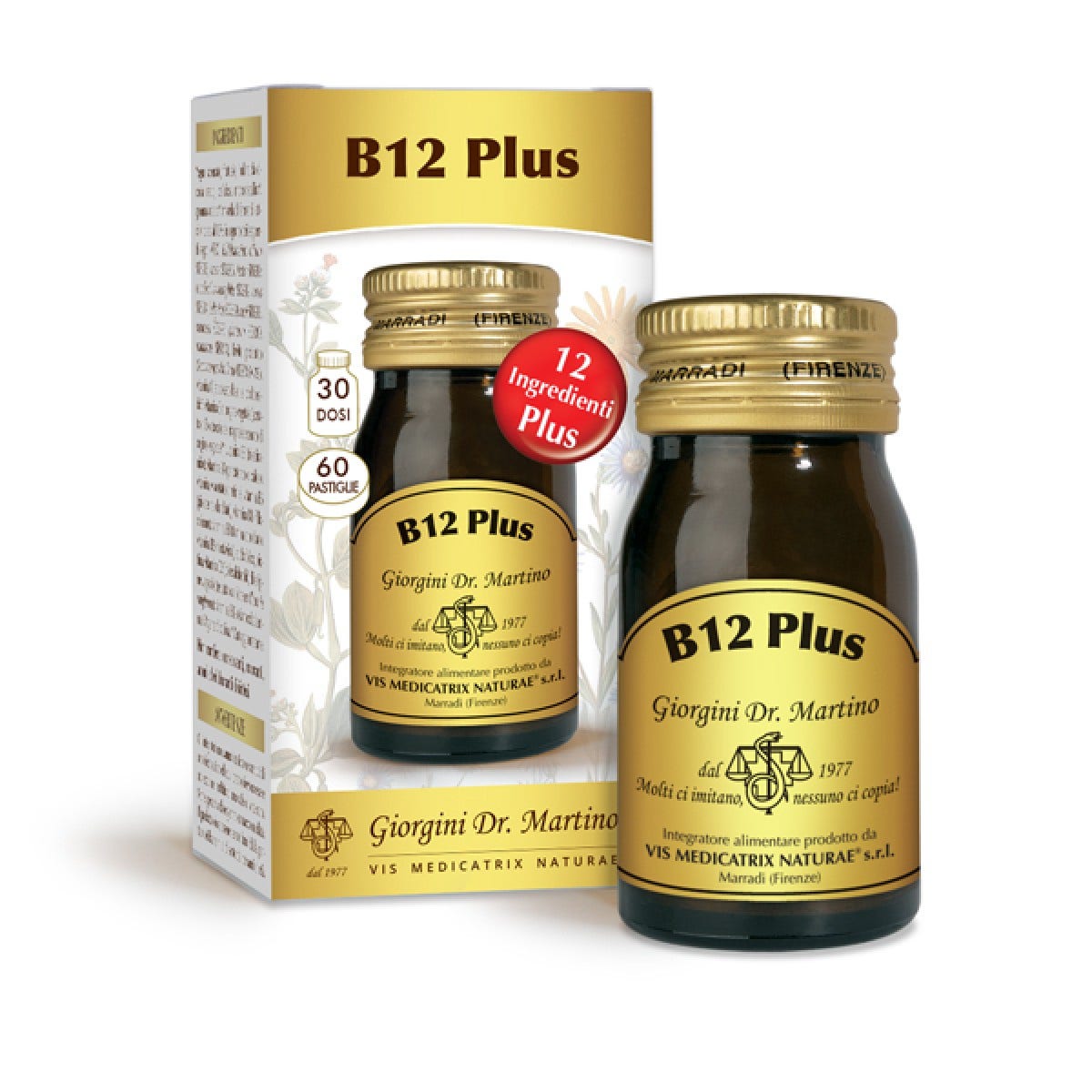 Dr Giorgini B12 Plus 60 comprimés