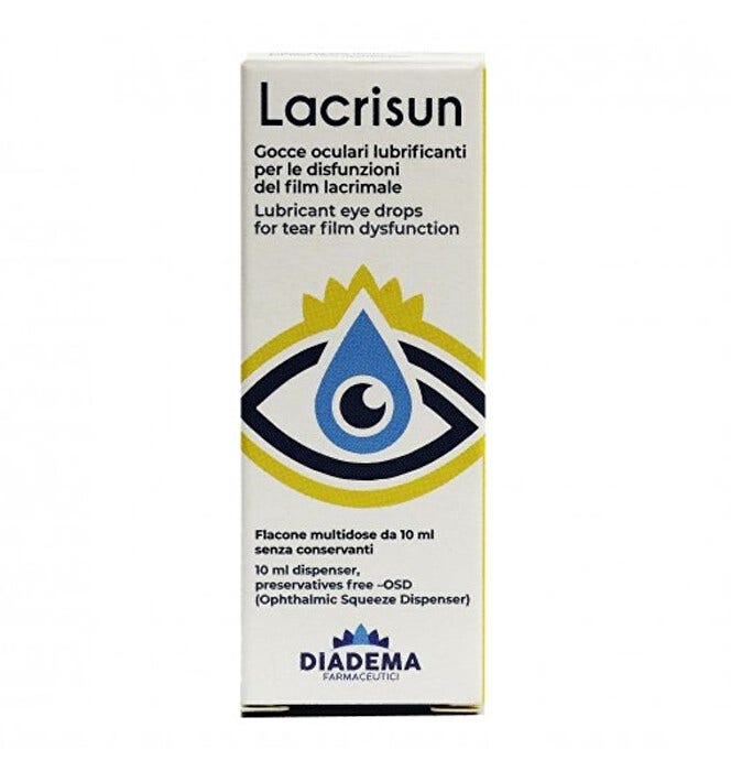 Lacrisun Gouttes ophtalmiques lubrifiantes 10 ml