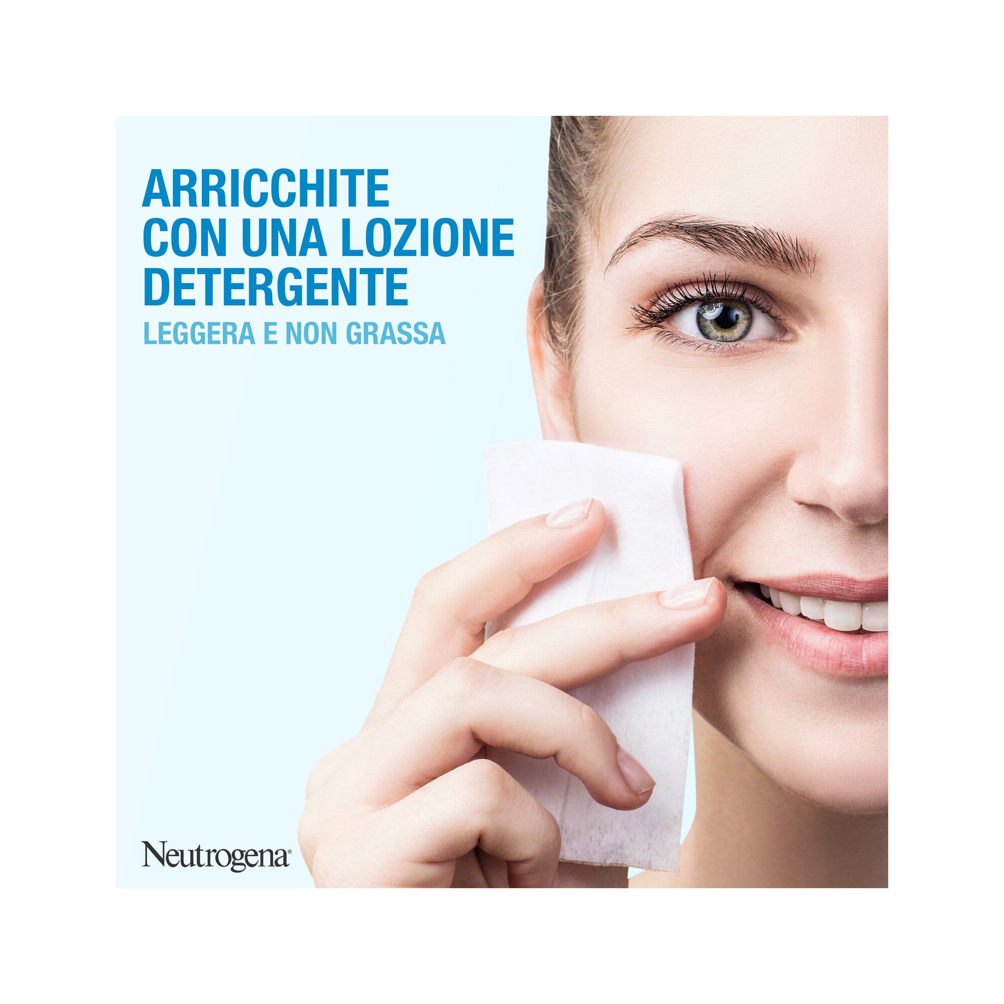 Neutrogena Hydro Boost Salviette Struccanti e Idratanti con Acido Ialuronico 25 pezzi