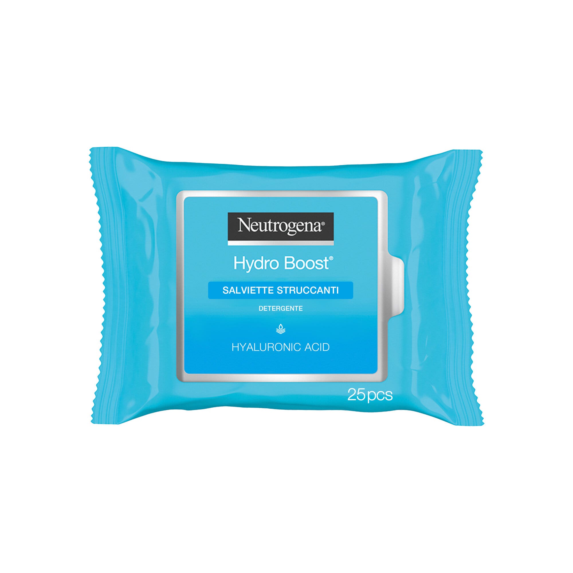 Neutrogena Hydro Boost Lingettes démaquillantes et hydratantes à l'acide hyaluronique 25 pièces