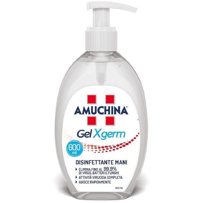 Amuchina Gel Xgerm Désinfectant pour les mains 600 ml