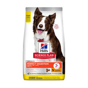 Hill's Science Plan Perfect Digestion Crocchette Pollo E Riso Integrale Cani Taglia Media Sacco 14kg