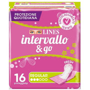 Lines Intervallo Freshgo Protège-slips pliés, 16 pièces