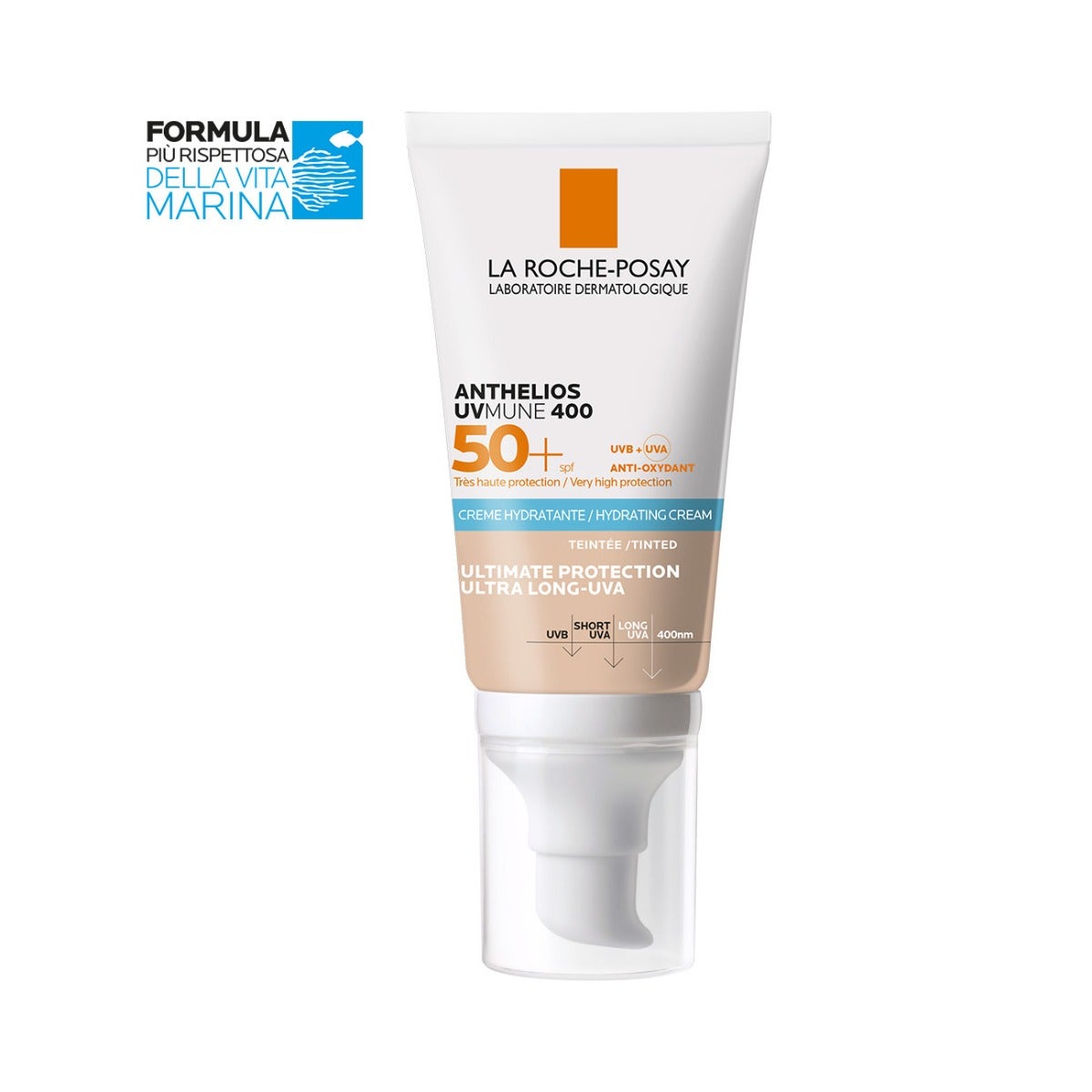 La Roche-Posay Anthelios UVmune 400 Crème Hydratante Teintée SPF50+ 50 ml