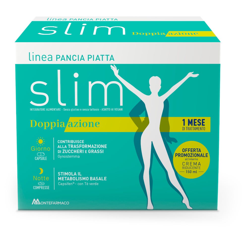 Pancia Piatta Slim 240 Capsule + Crema Riducente 150ml