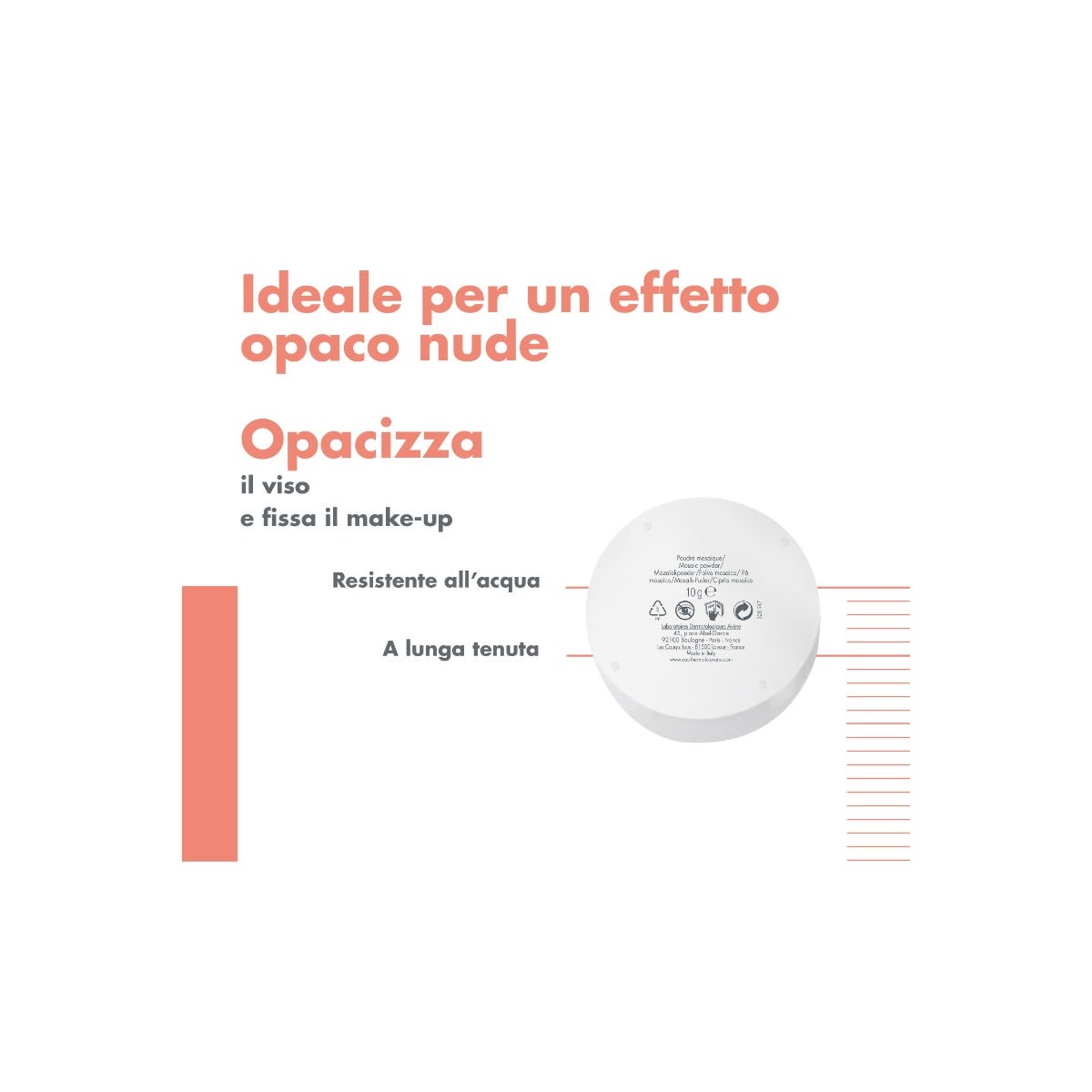 Avene Couvrance Cipria Mosaico Traslucida 10g