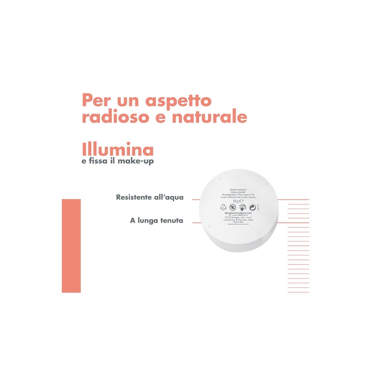 Avene Couvrance Cipria Mosaico Luminosità 10g