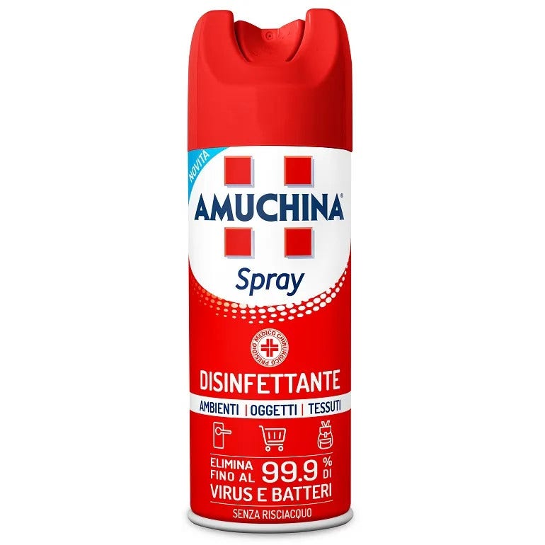 Amuchina Spray désinfectant pour environnements/objets/tissus 400 ml