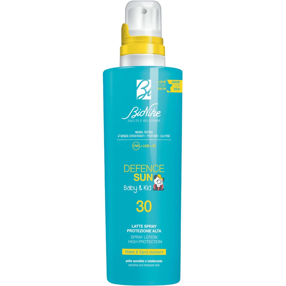 Bionike Defence Sun Baby&Kid Lait Spray Corps 200 ml SPF30