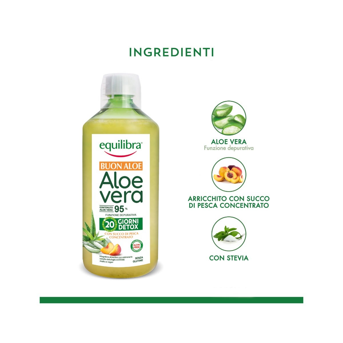 Equilibra Buon Aloe Vera 95% 1000ml