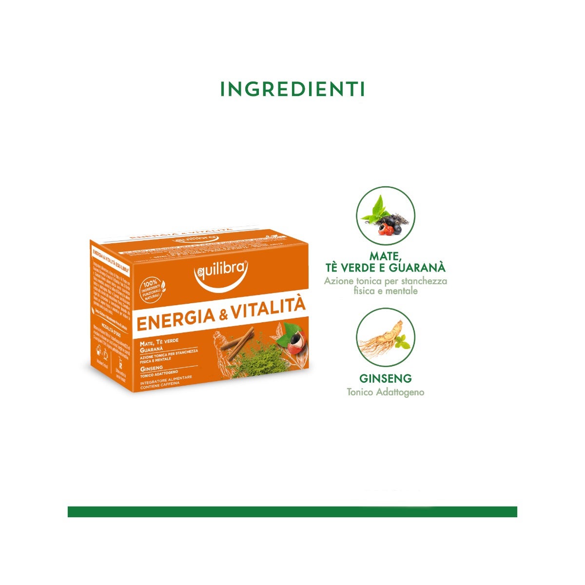 Equilibra Tisana Energia E Vitalità 15 Filtri