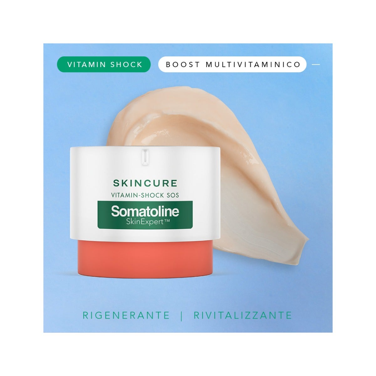 Somatoline SkinExpert Skincure Vitamin Shock SOS Crème Visage Éclaircissante 40 ml
