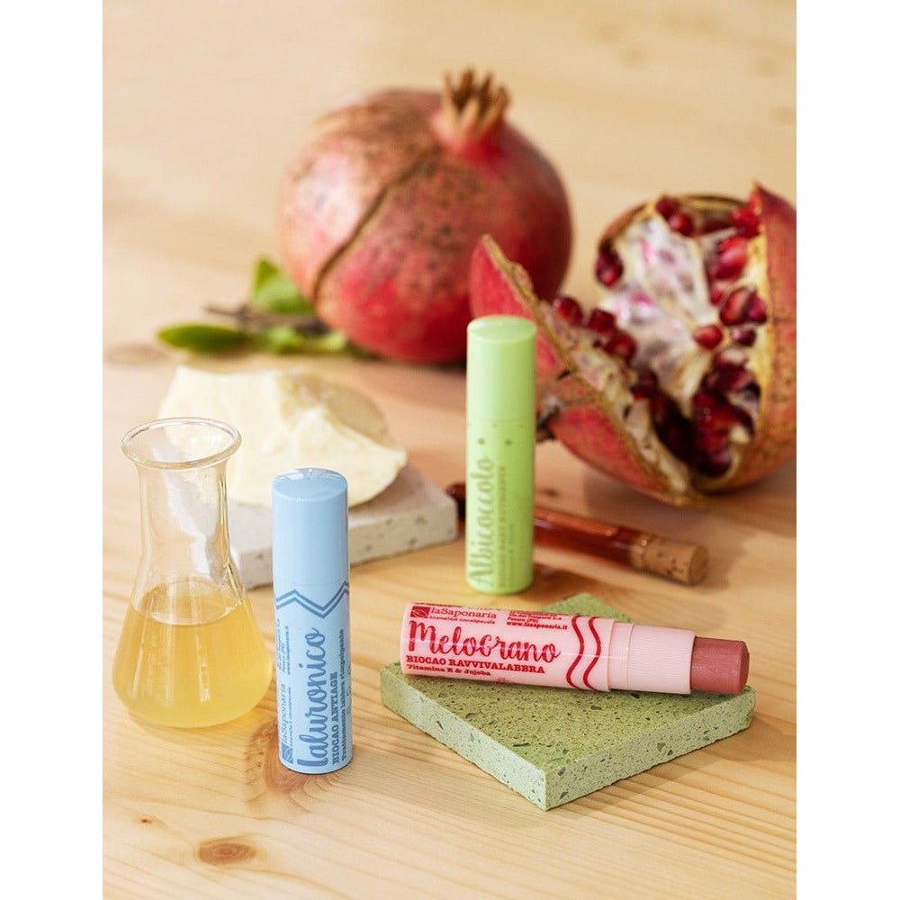 La Saponaria Biocao Albicoccolo Balsamo Labbra 1 Pezzo