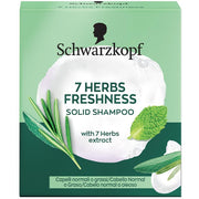 Schwarzkopf Shampooing solide 7 herbes 60 g