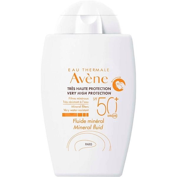 Eau Thermale Avène Fluide Minéral Solaire 40 ml SPF50+