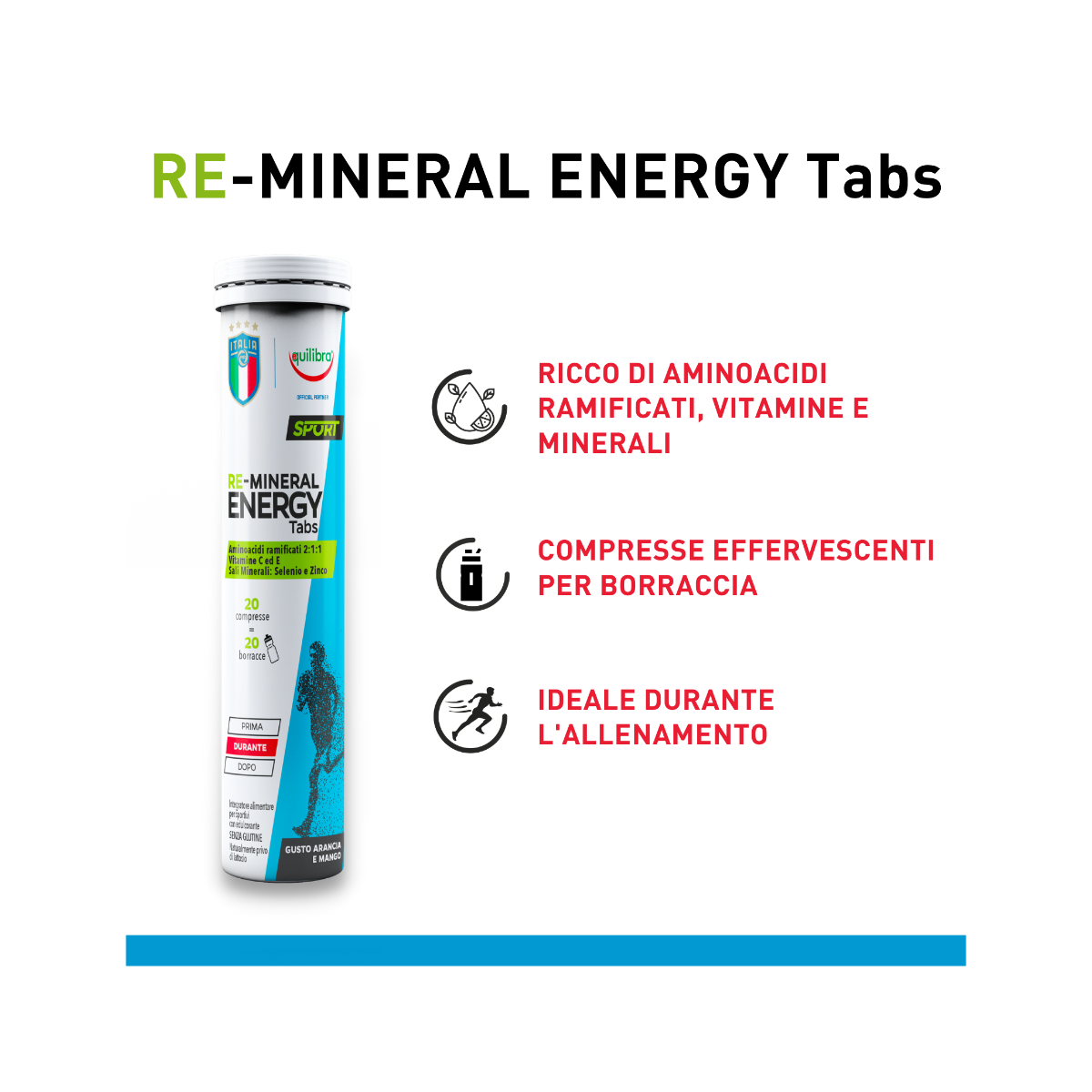 Equilibra Re-Mineral Energy Tabs 24 Compresse