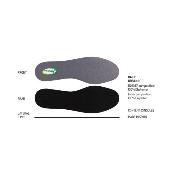 Noene Solette Oversole Daily Urban LG2 Taglia 40/42 1 Paio