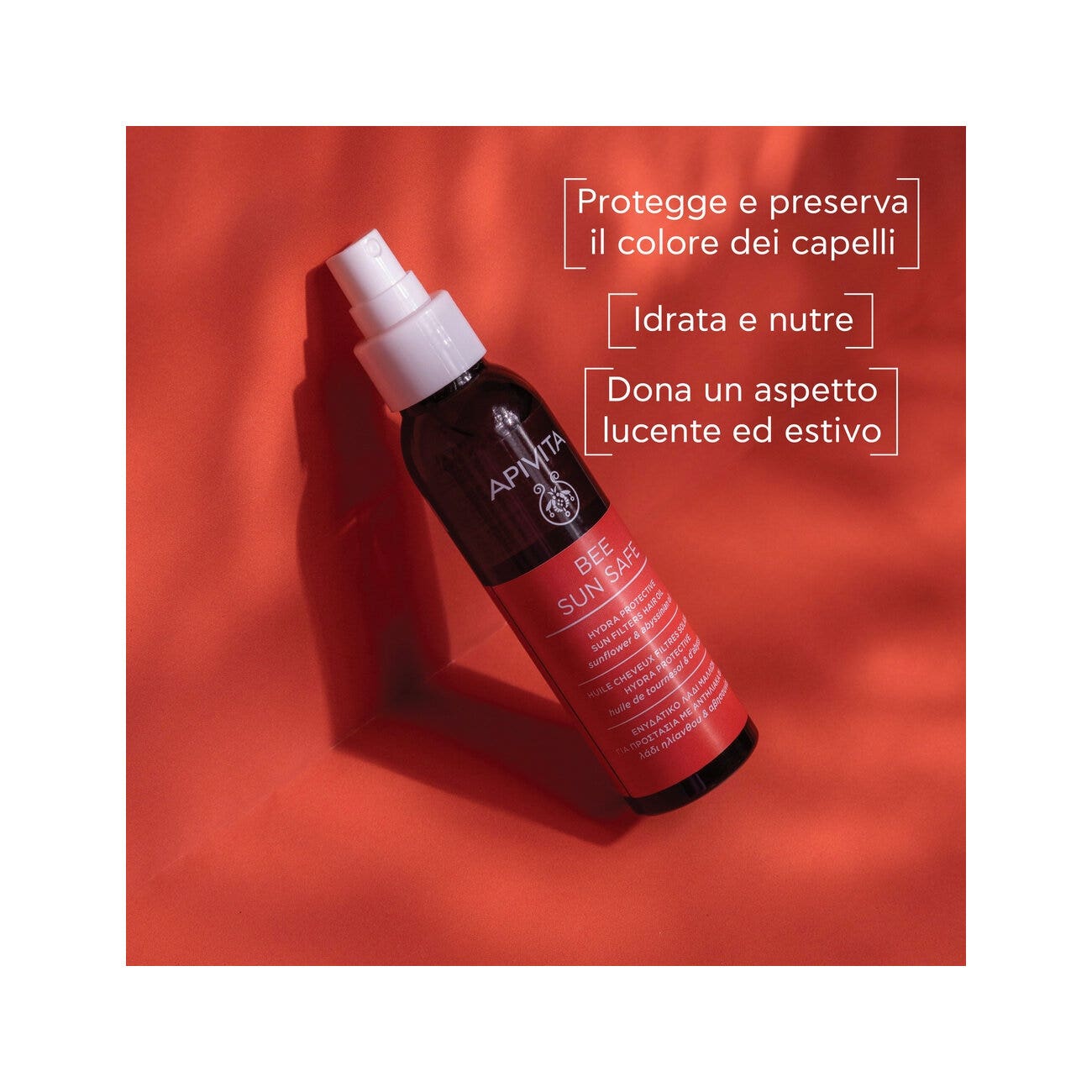 Apivita Bee Sun Safe Huile capillaire 100 ml