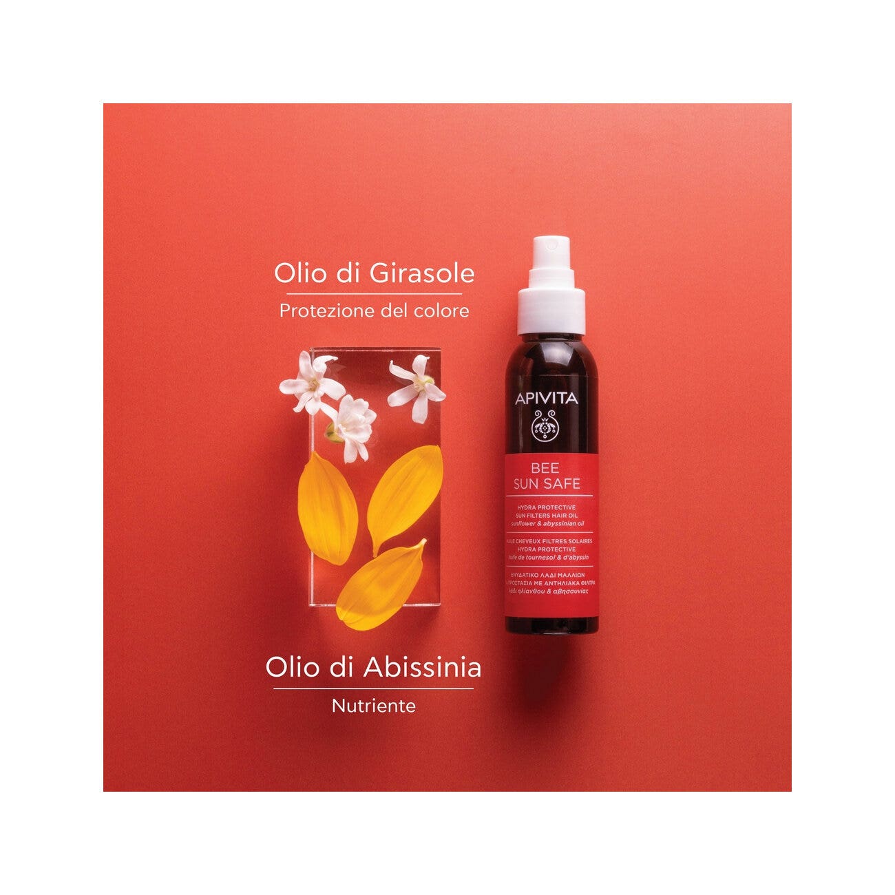Apivita Bee Sun Safe Huile capillaire 100 ml
