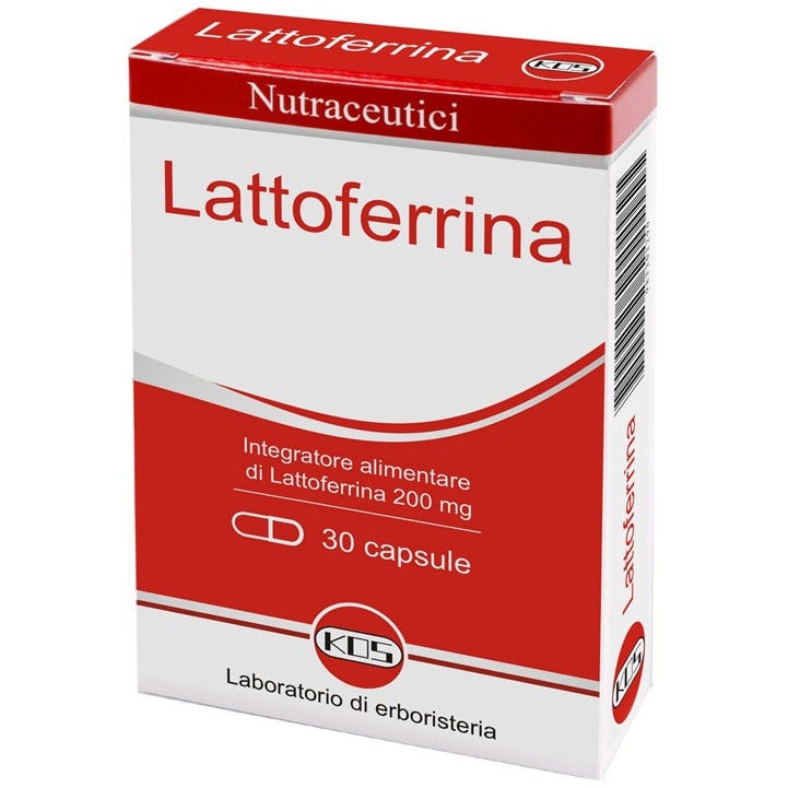 Lactoferrine 200 mg 30 gélules