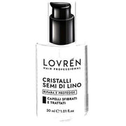 Lovren Cristaux de graines de lin pour cheveux 30 ml