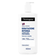 Neutrogena Crème Corps Hydratante Intense Sans Parfum pour Peaux Sèches et Sensibles avec Formule Norvégienne 400 ml